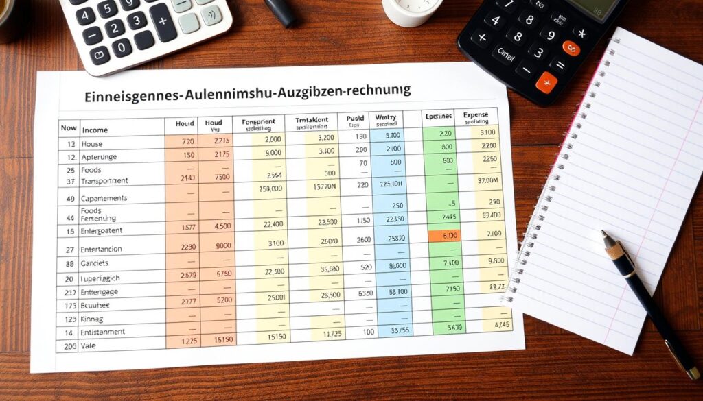 Einnahmen-Ausgaben-Rechnung