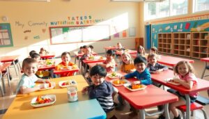 Mittagessen in Schule oder Kita beantragen