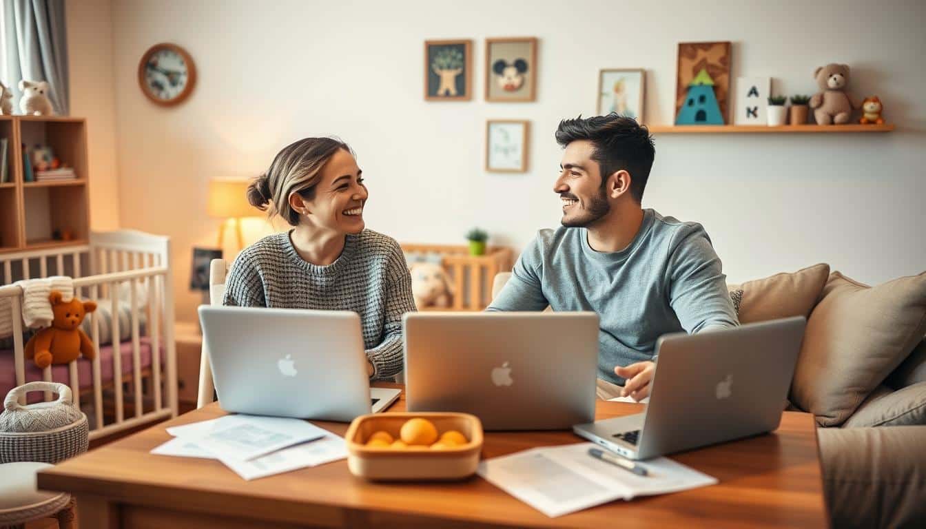 Partnerschaftsbonus beim Elterngeld beantragen